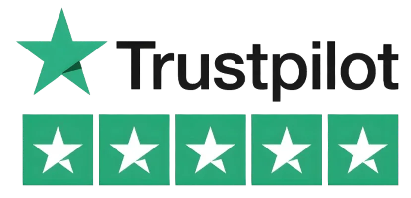 Trustpilot - 5 Stars